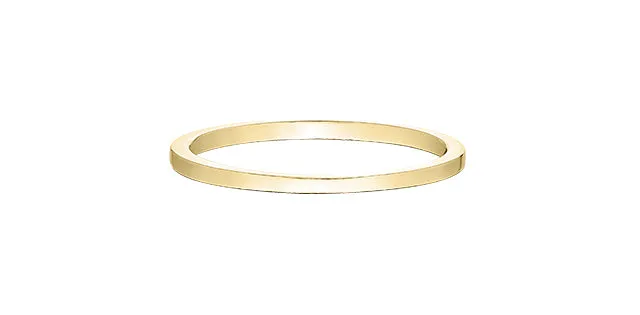 10k Gold 1mm Ring
