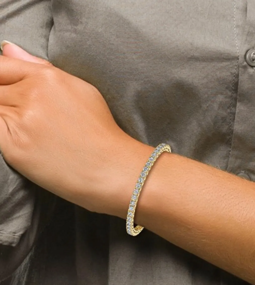 14K Diamond Tennis Bracelet