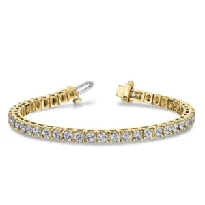 14K Diamond Tennis Bracelet