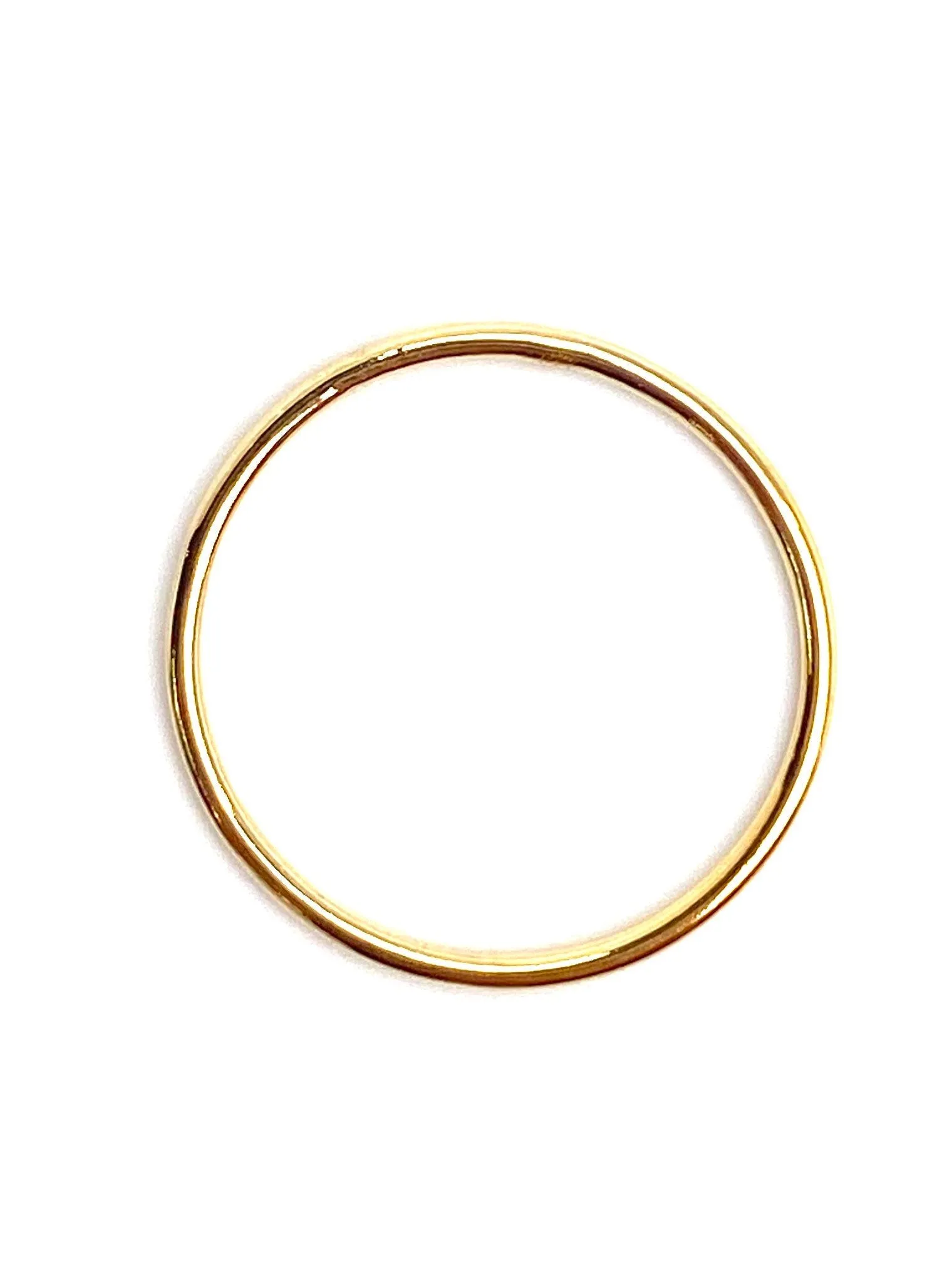 14KGF Stackable Ring , Sku#40045411C