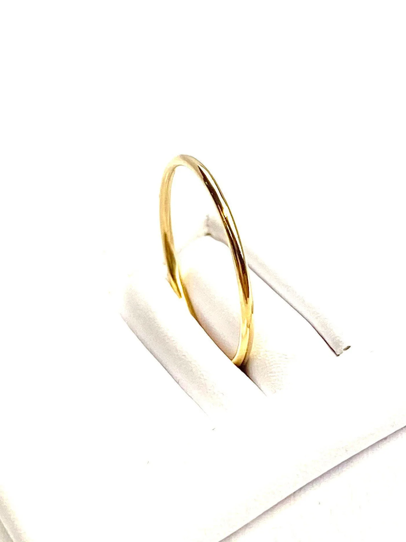 14KGF Stackable Ring , Sku#40045411C