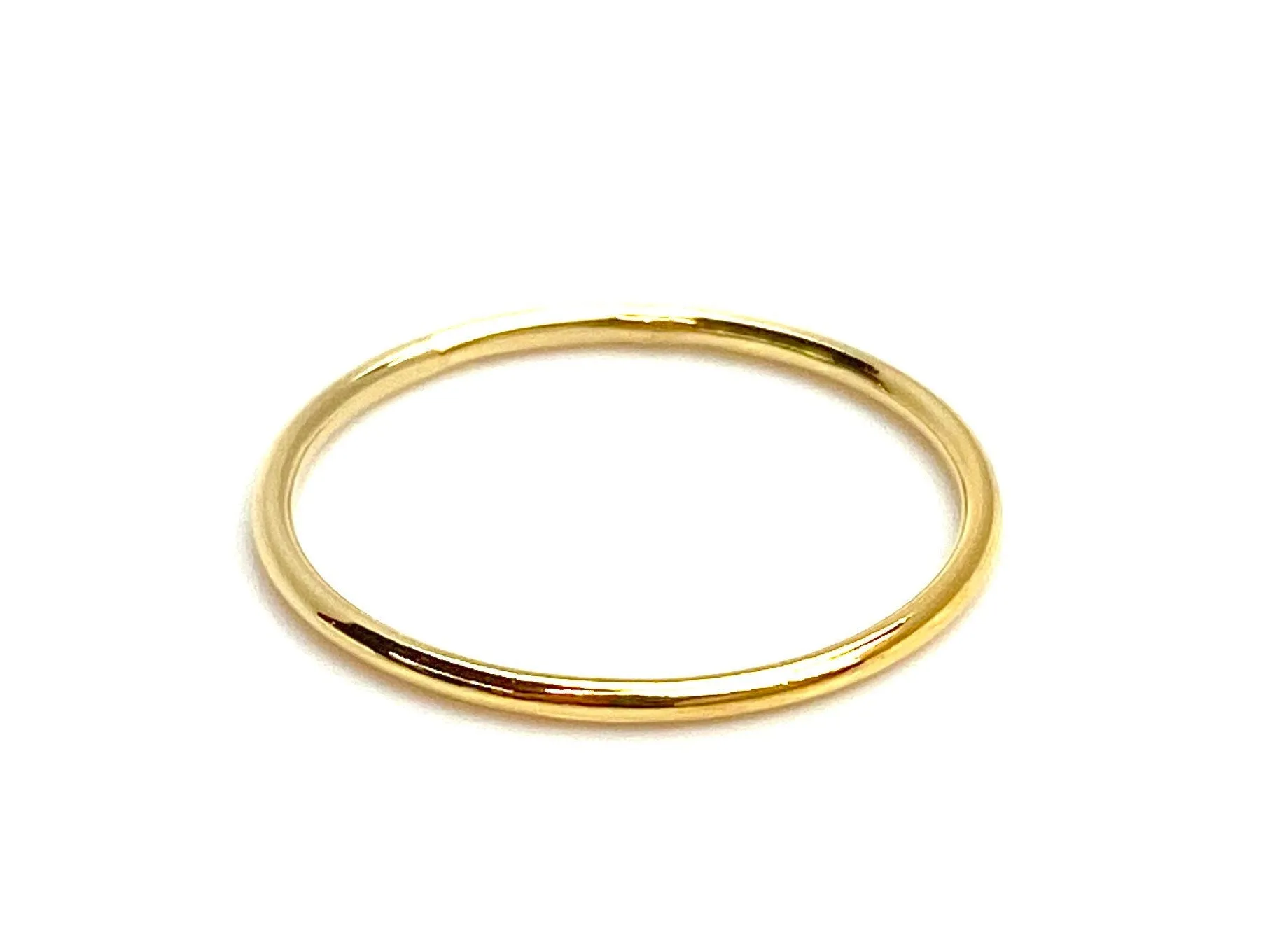 14KGF Stackable Ring , Sku#40045411C