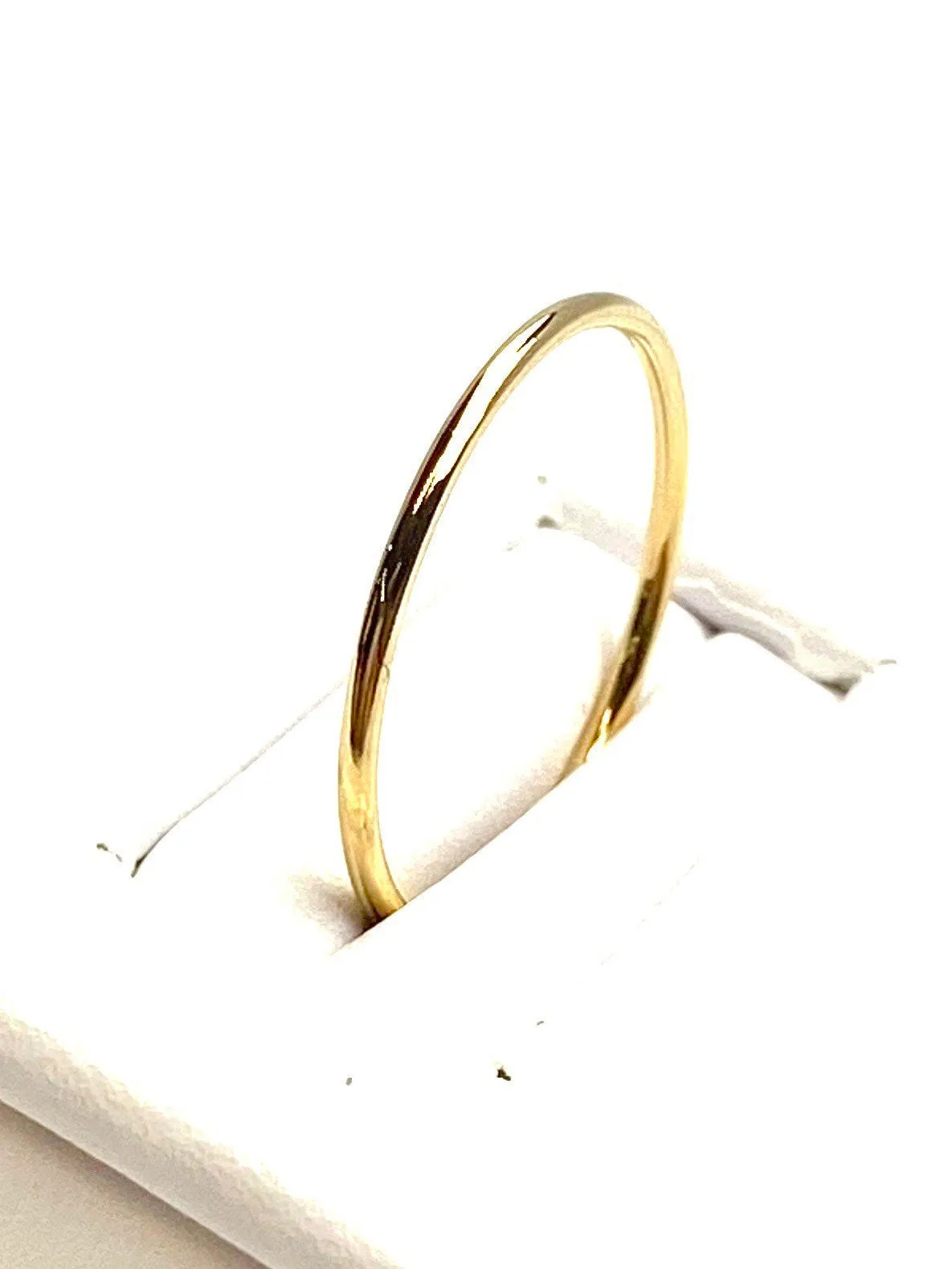 14KGF Stackable Ring , Sku#40045411C
