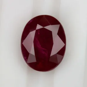 2.31ct GIA CERTIFIED NATURAL RUBY OVAL SHAPE CUT LOOSE RICH RED COCKTAIL PENDANT