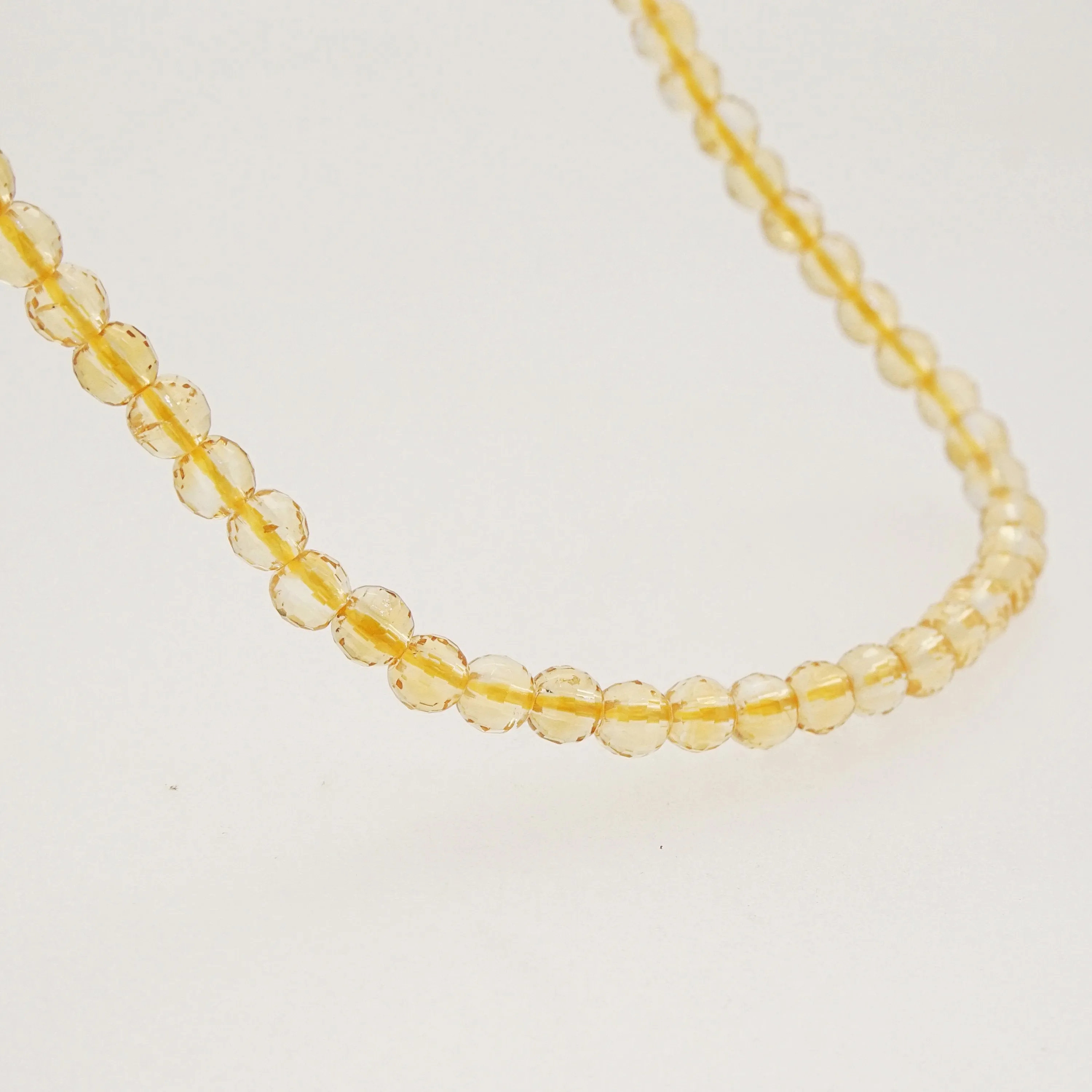 A-Grade Citrine Faceted 4mm