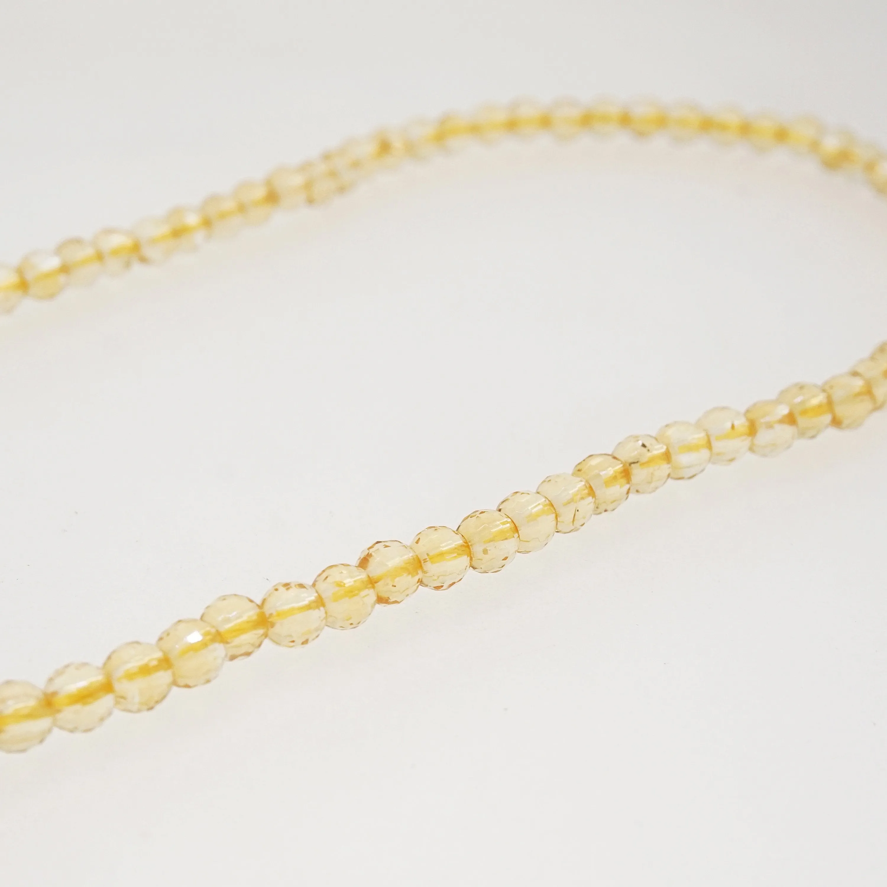 A-Grade Citrine Faceted 4mm