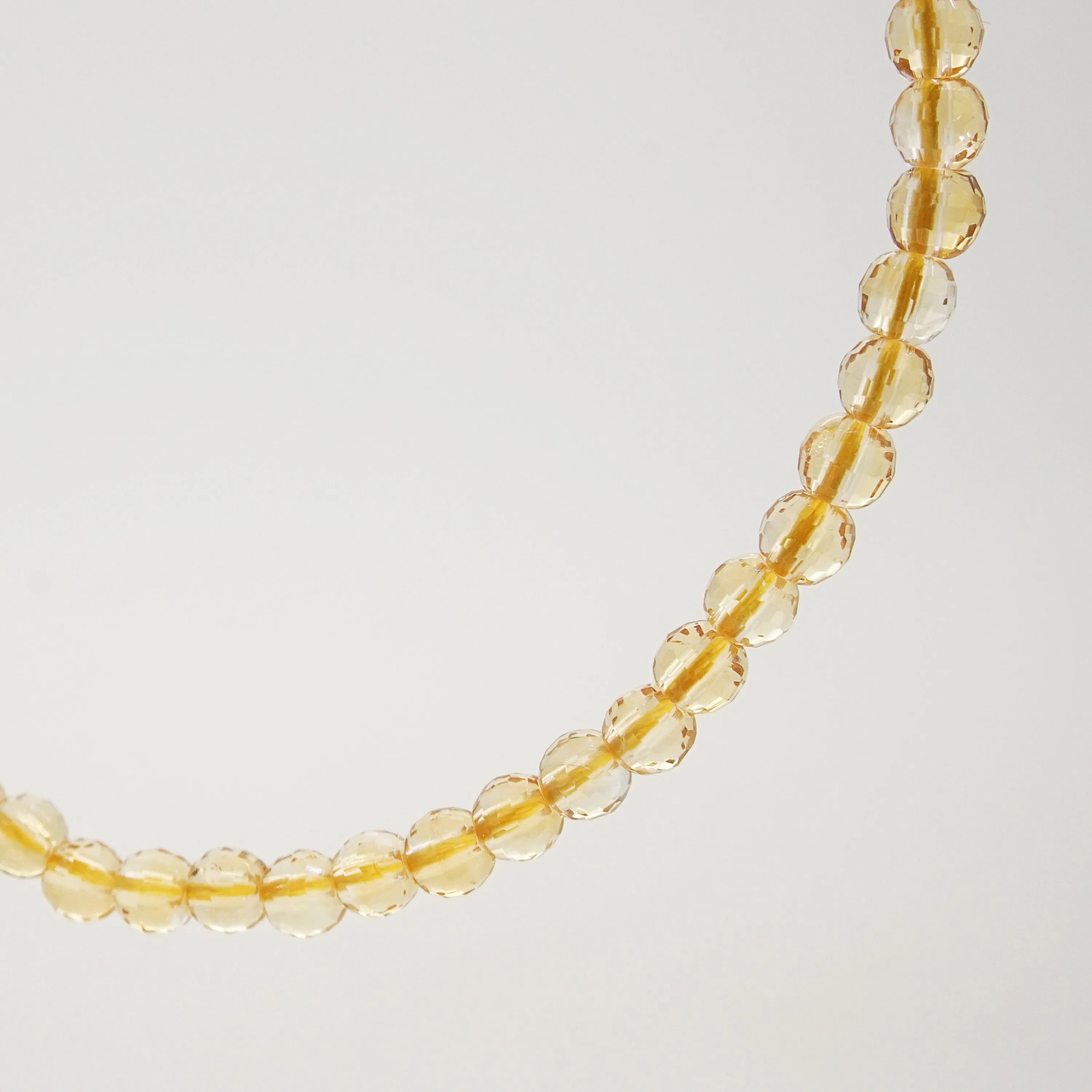 A-Grade Citrine Faceted 4mm