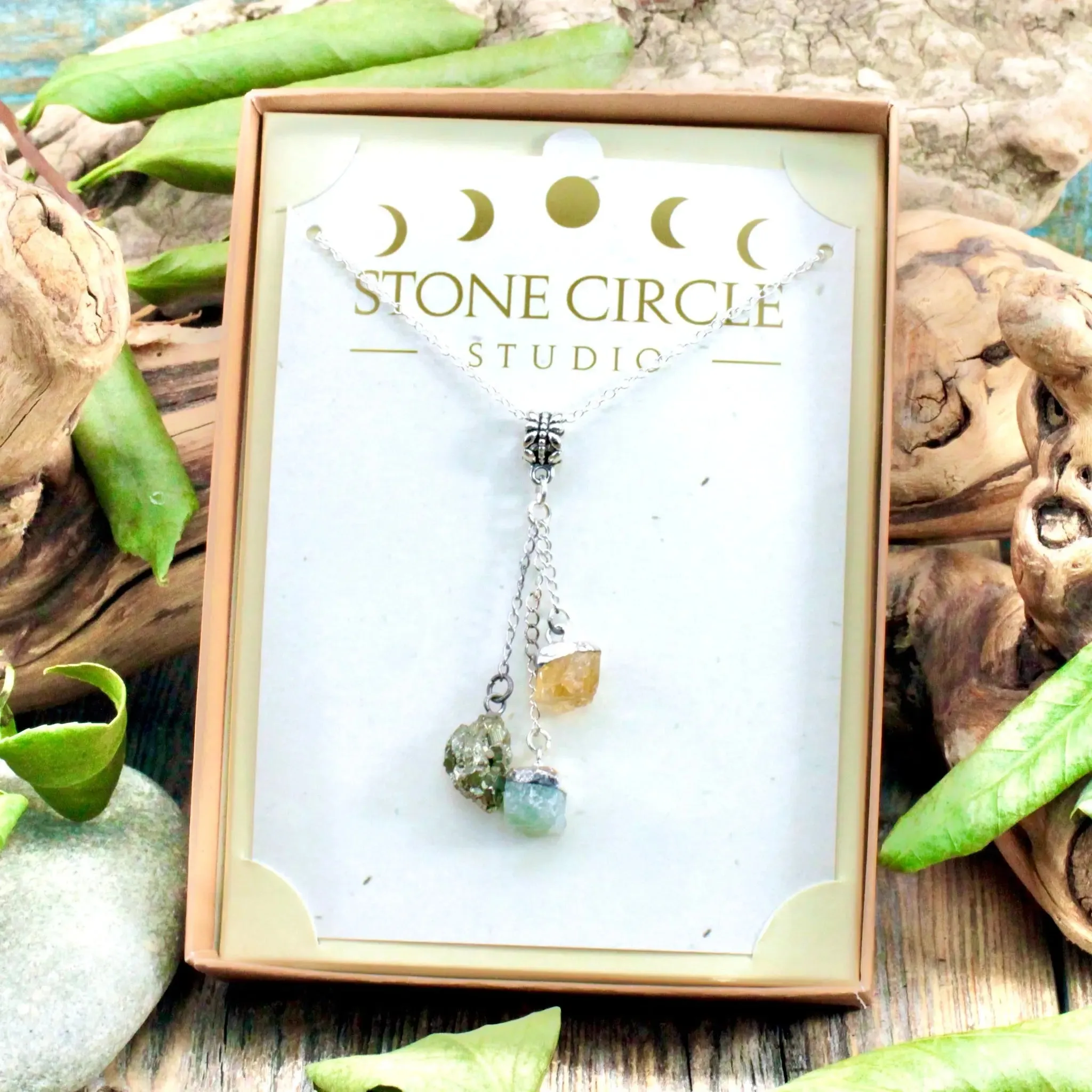 Abundance Triple Drop Necklace