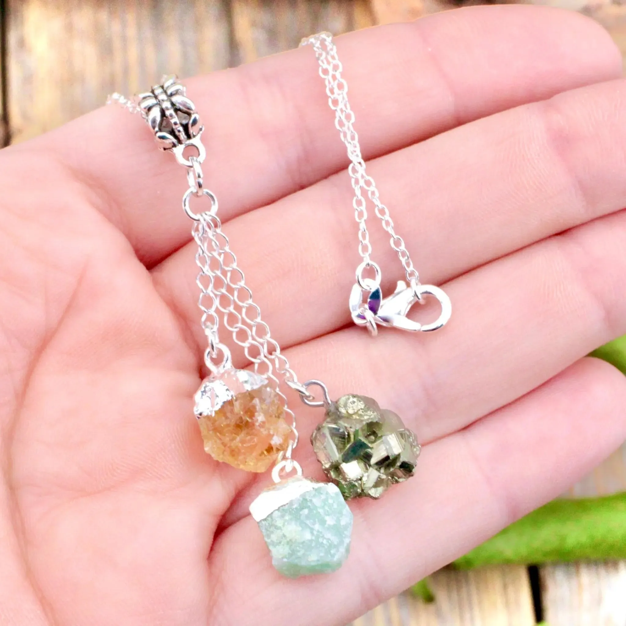 Abundance Triple Drop Necklace