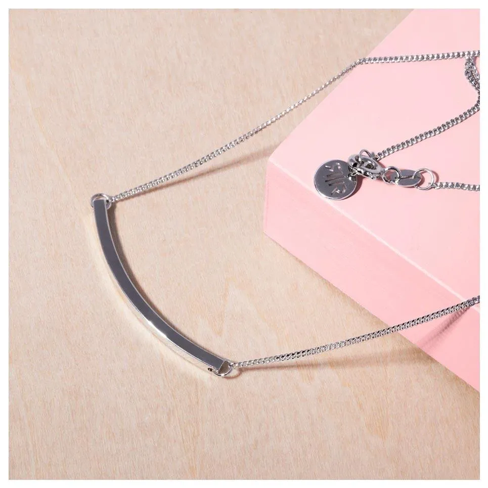 All Bar None Choker Necklace - Silver