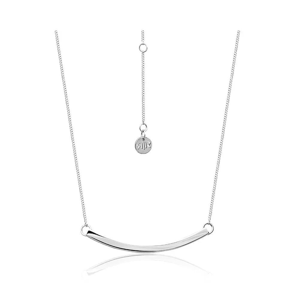 All Bar None Choker Necklace - Silver