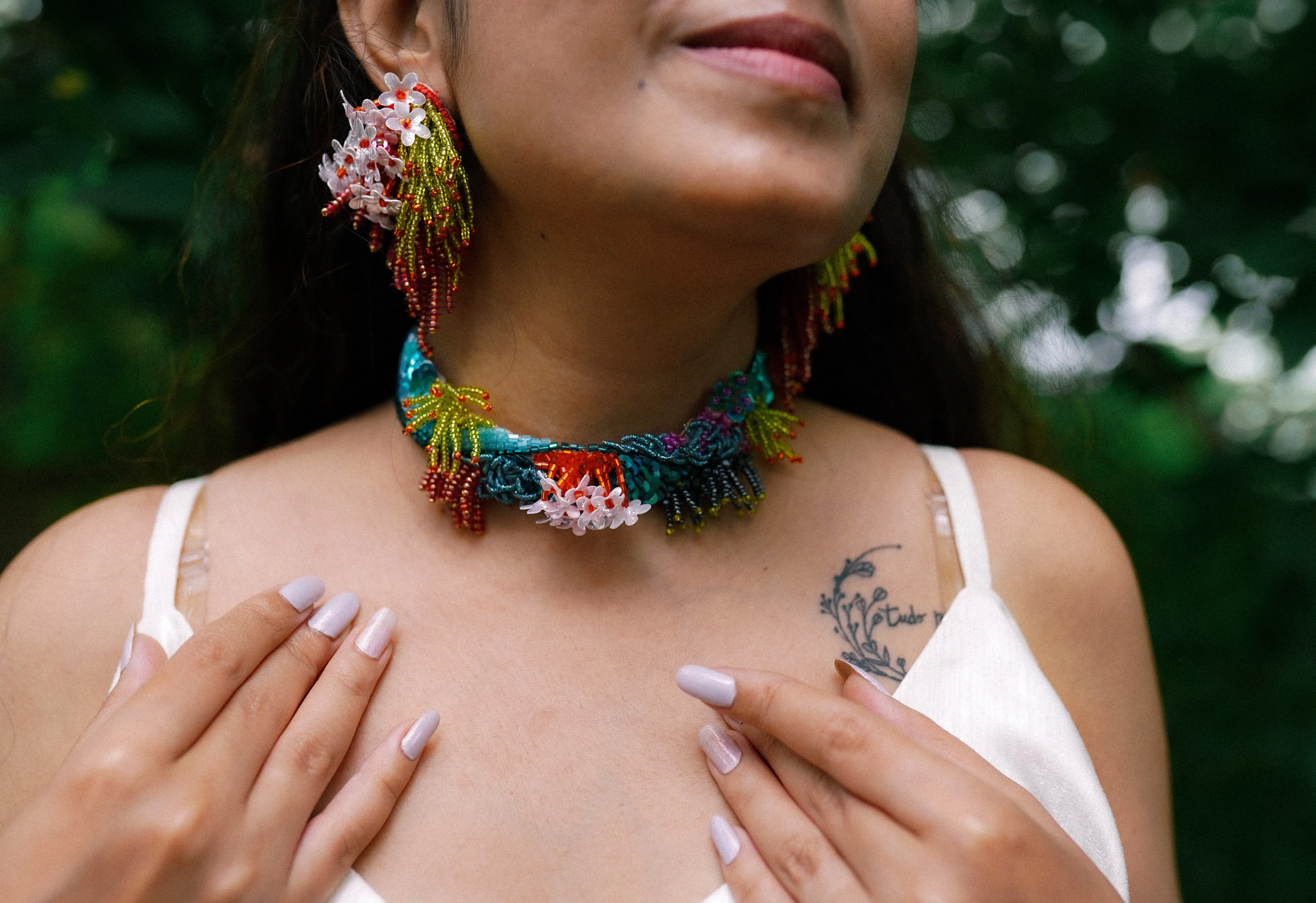 Andaman (Necklace   Earrings)