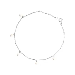ANKLET WITH PEARL DROPLETS