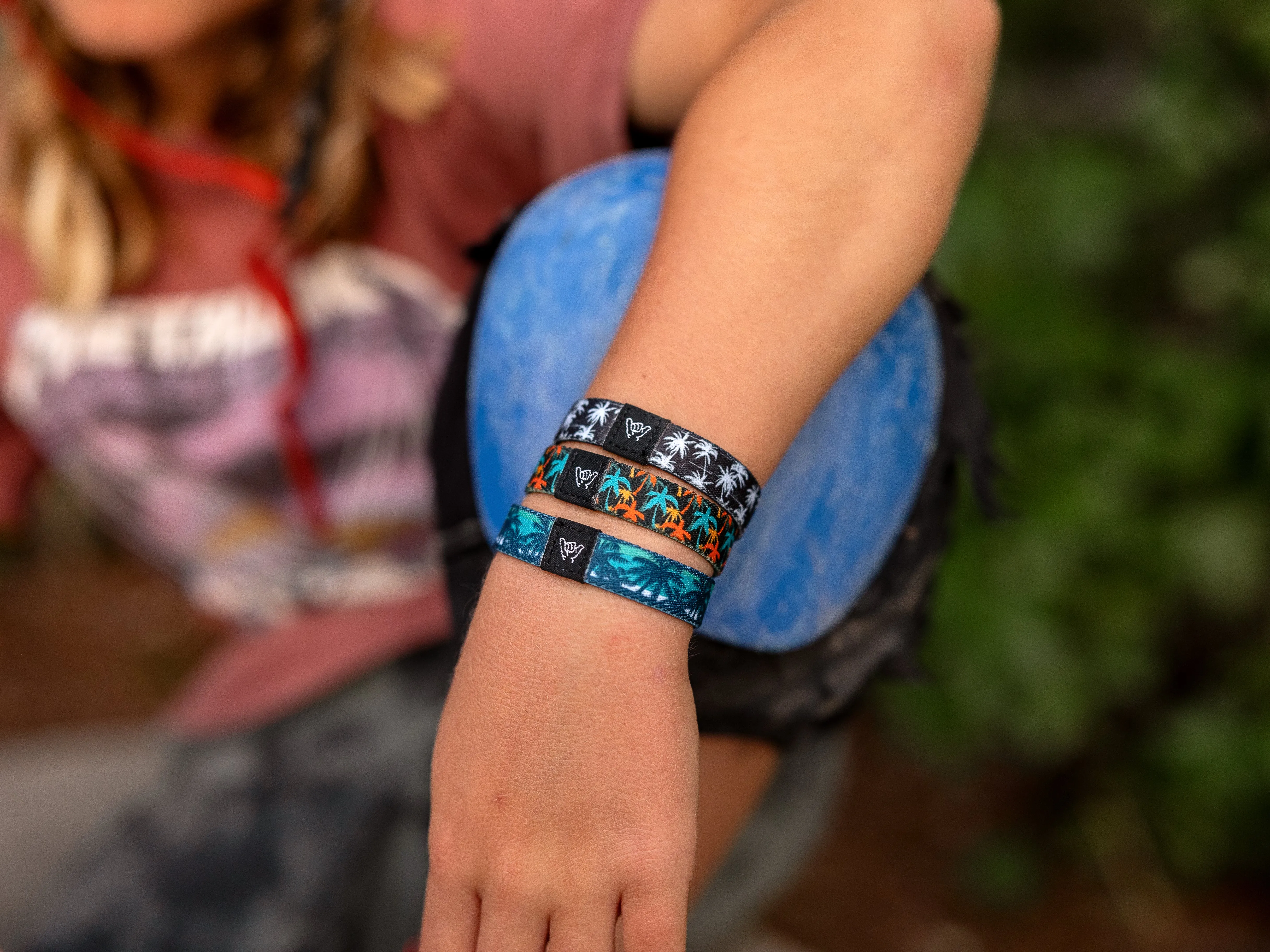 Aqua Blue Wristband Bracelet