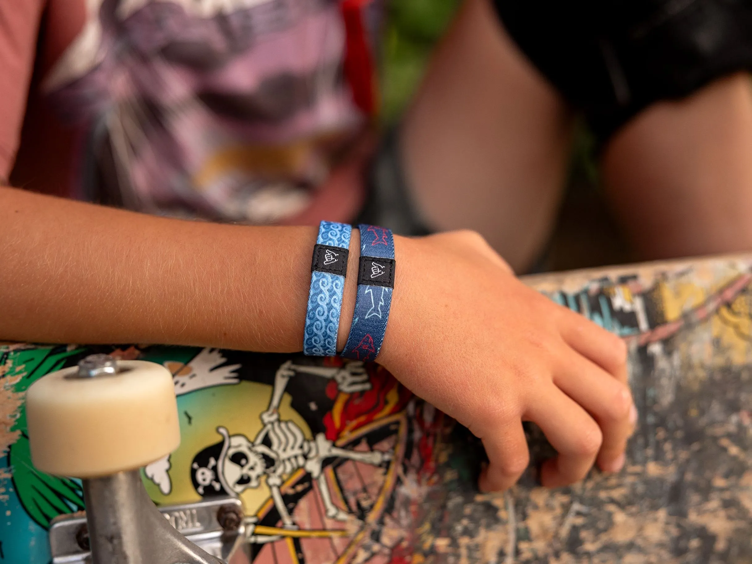 Aqua Blue Wristband Bracelet