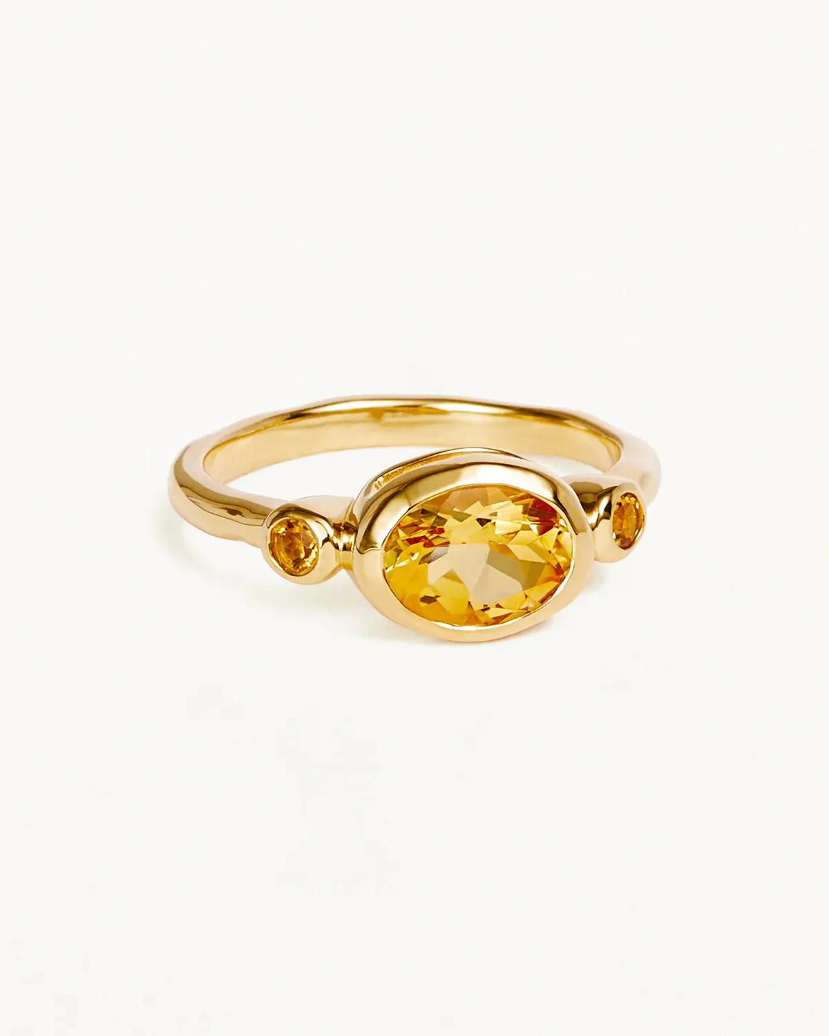 BC Radiant Soul Citrine Ring Gold
