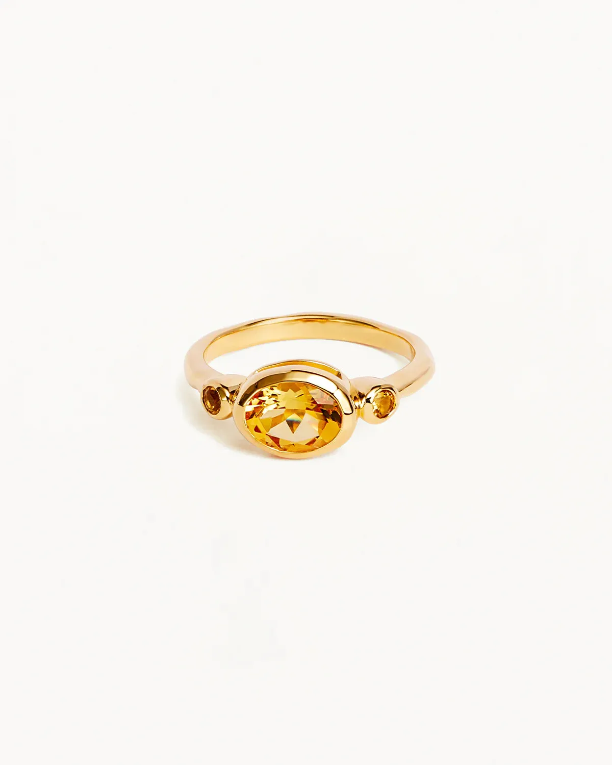 BC Radiant Soul Citrine Ring Gold
