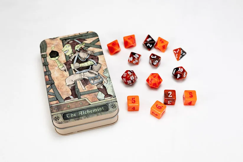 Beadle and Grimm's RPG Class Dice Set: Alchemist (14) BAG 0001