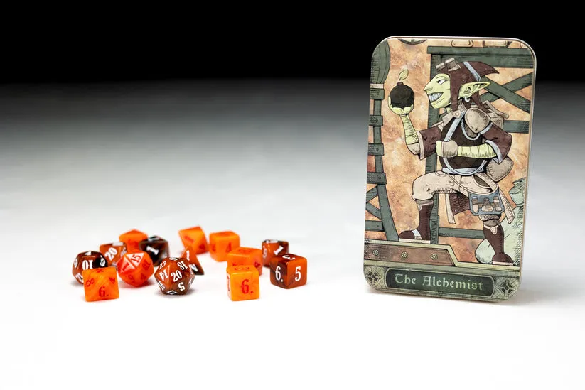 Beadle and Grimm's RPG Class Dice Set: Alchemist (14) BAG 0001
