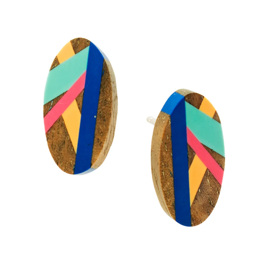 Bird of Paradise Stud Earrings