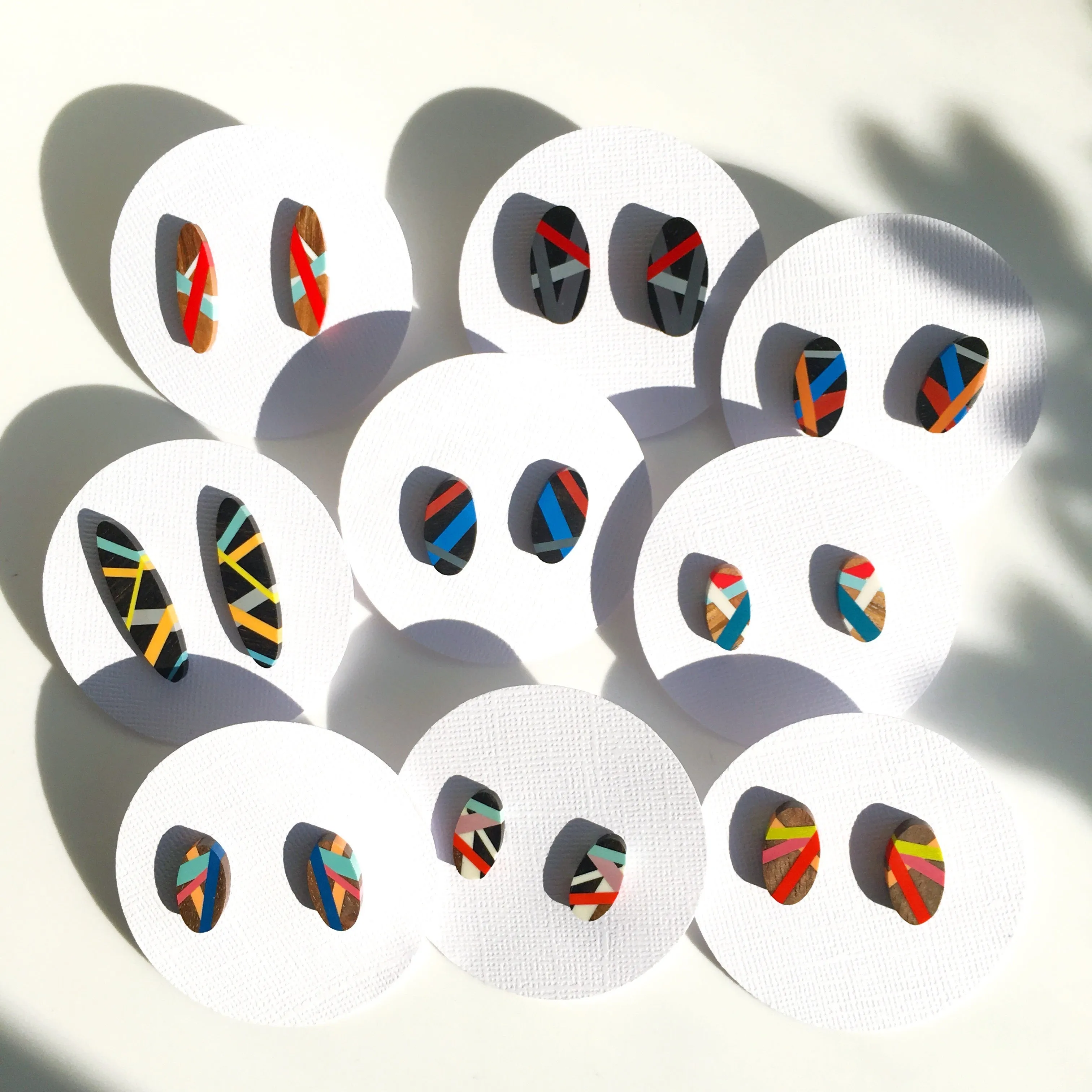 Bird of Paradise Stud Earrings