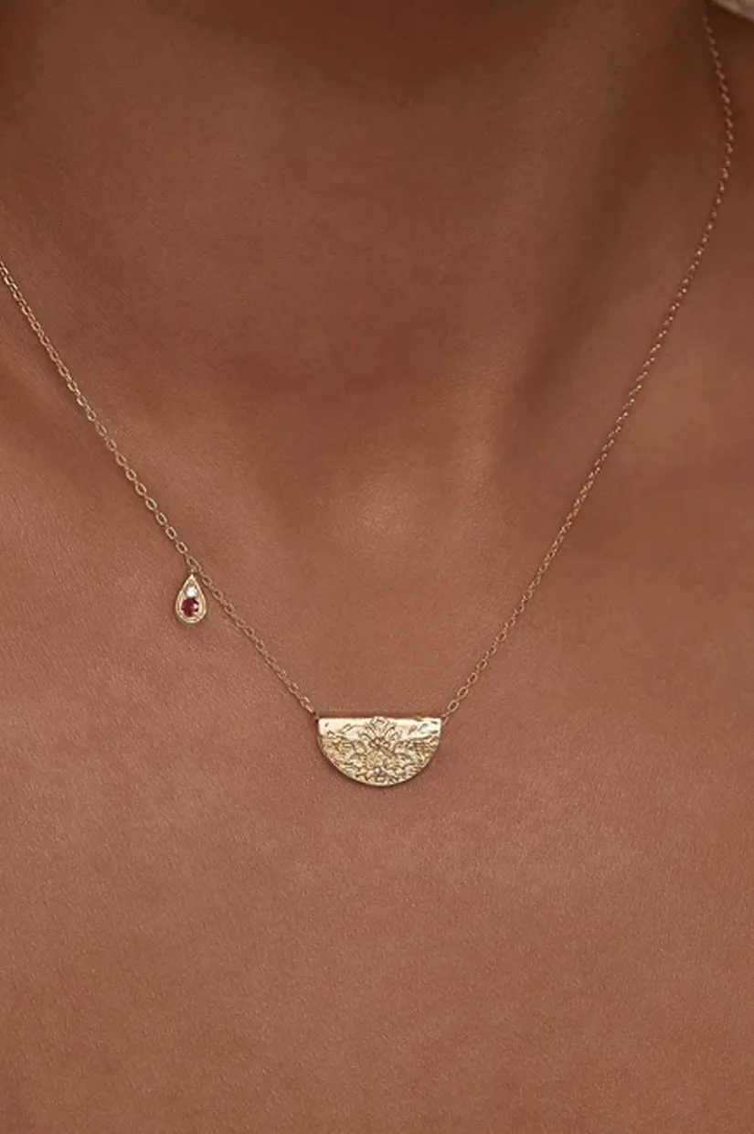 By Charlotte Embrace Your Path Necklace - Gold