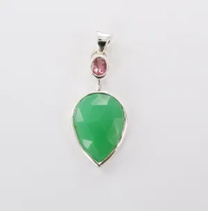 Chrysophase pendant Ai251