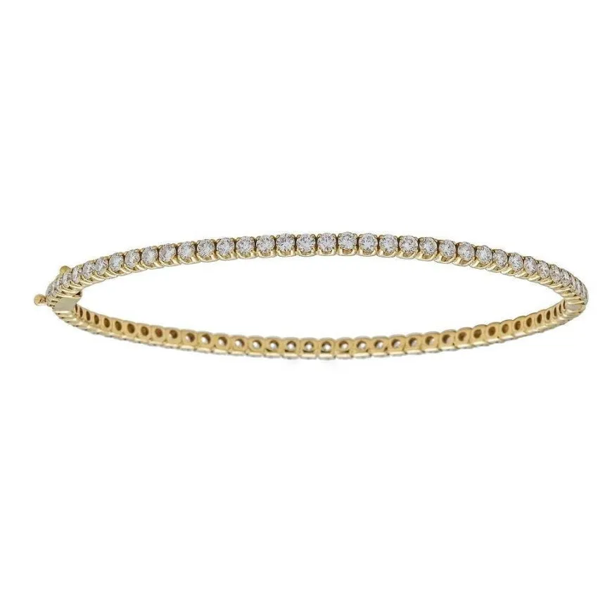 Diamond Eternity Bangle Bracelet