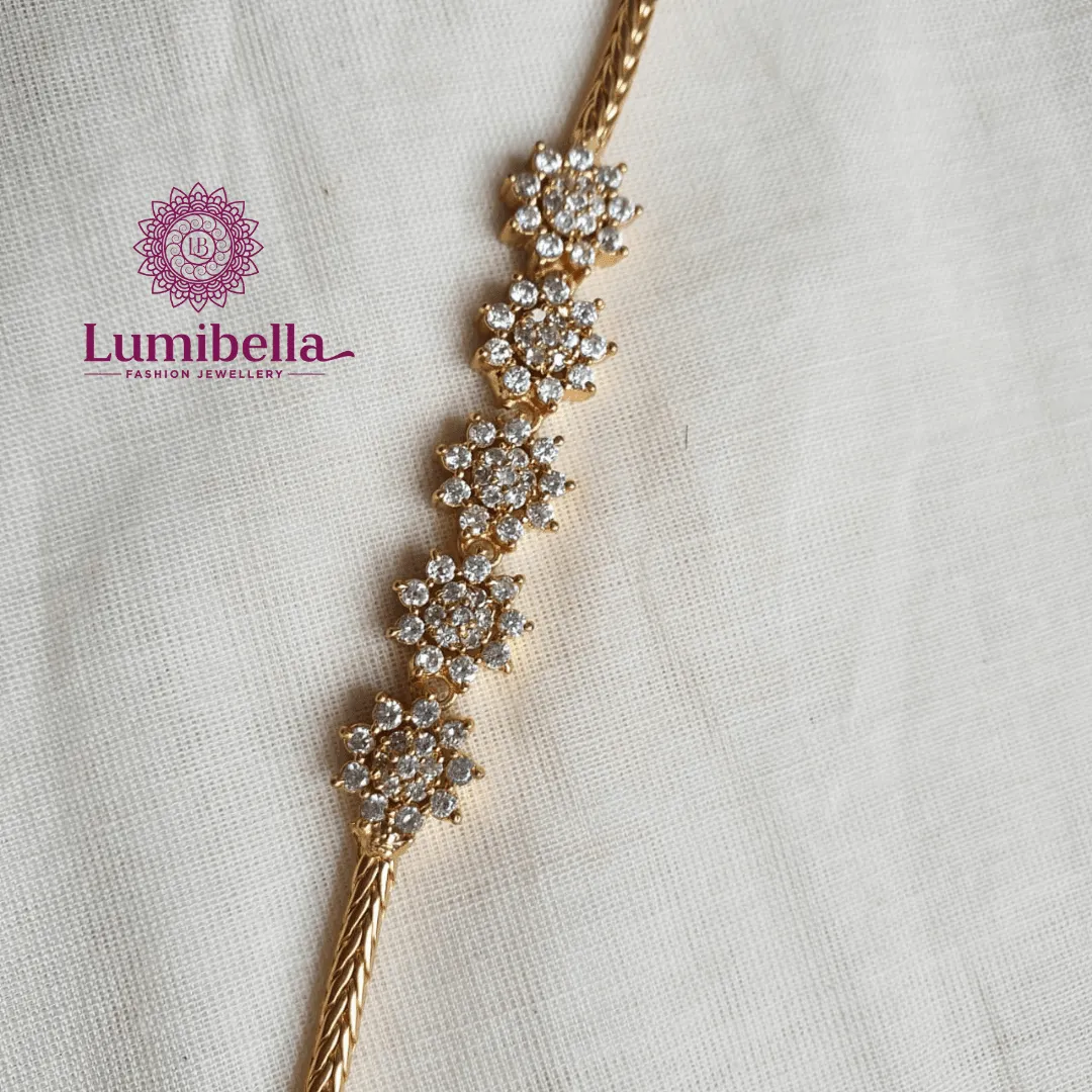 Diamond Replica Mugappu Chain