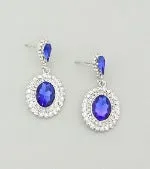 Diana Crystal Bridal Earrings