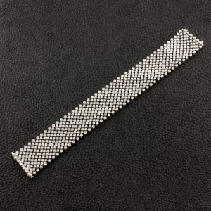 Flexible Mesh Diamond Bracelet