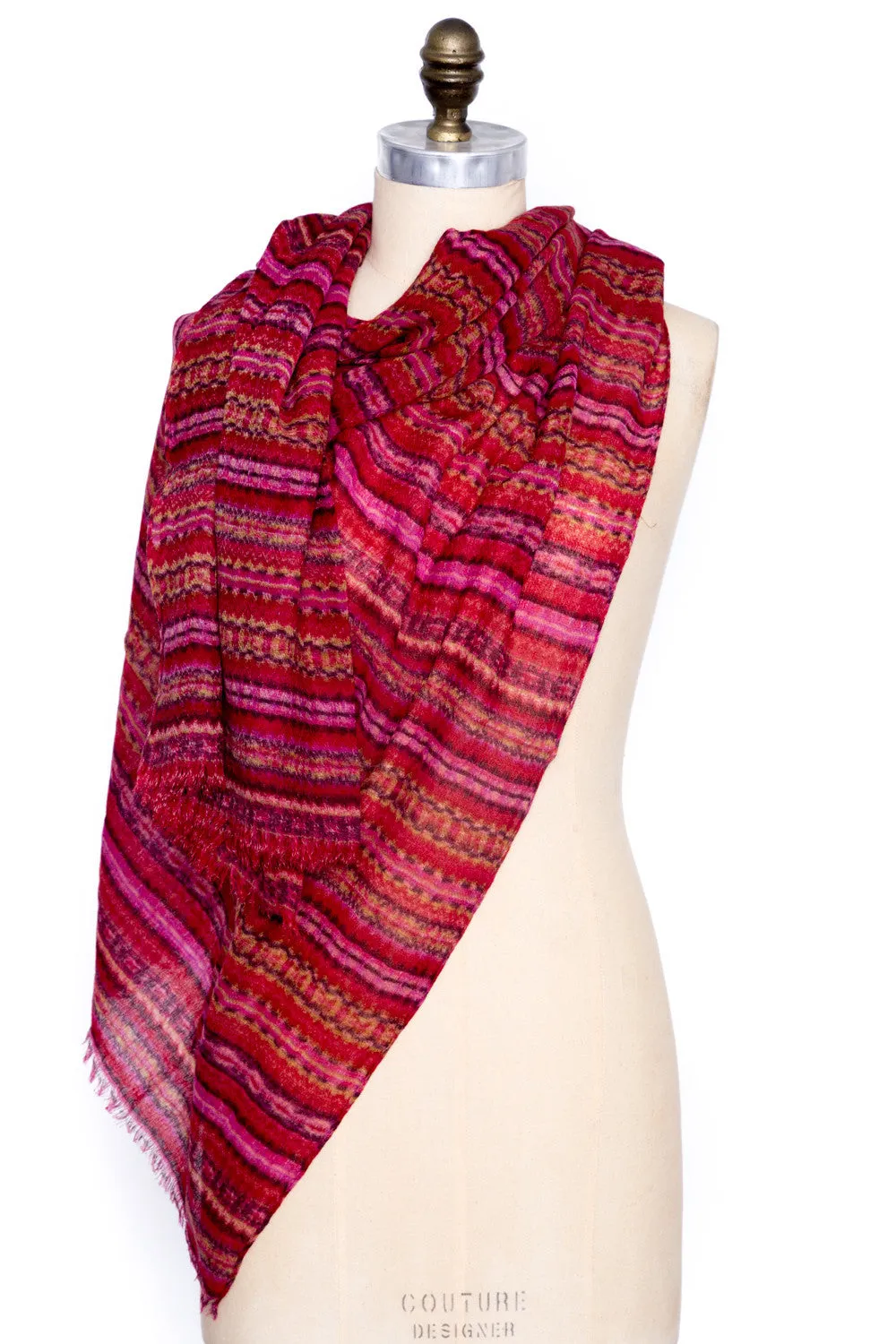 Garnet Dhari Scarf