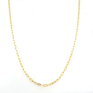Gold Anchor Chain Necklace