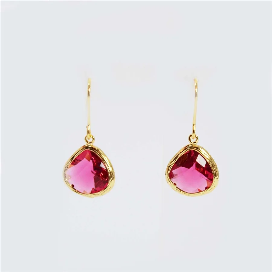 High quality Korean facetted necklace with pendant