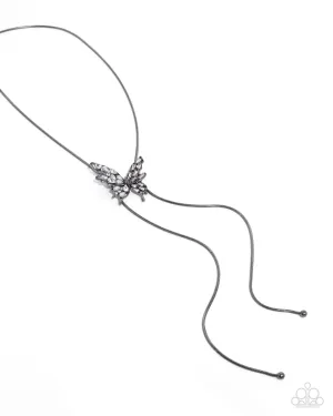 Hopeful Hierarchy - Black Necklace - Paparazzi Accessories