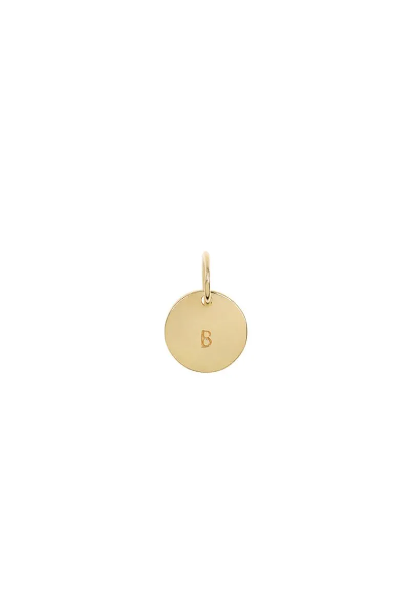 Initial Pendant - Gold
