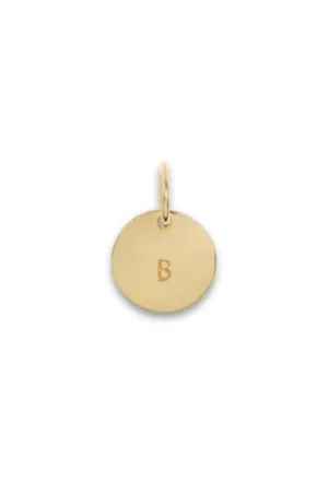 Initial Pendant - Gold