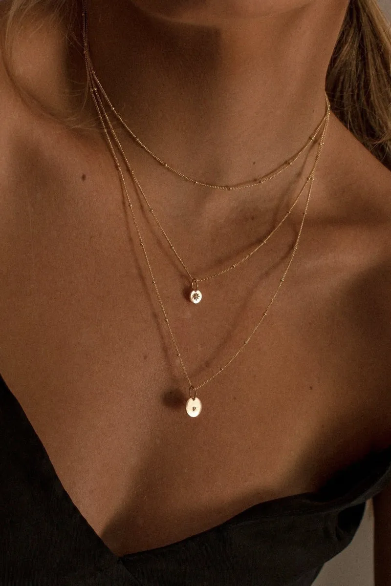Initial Pendant - Gold