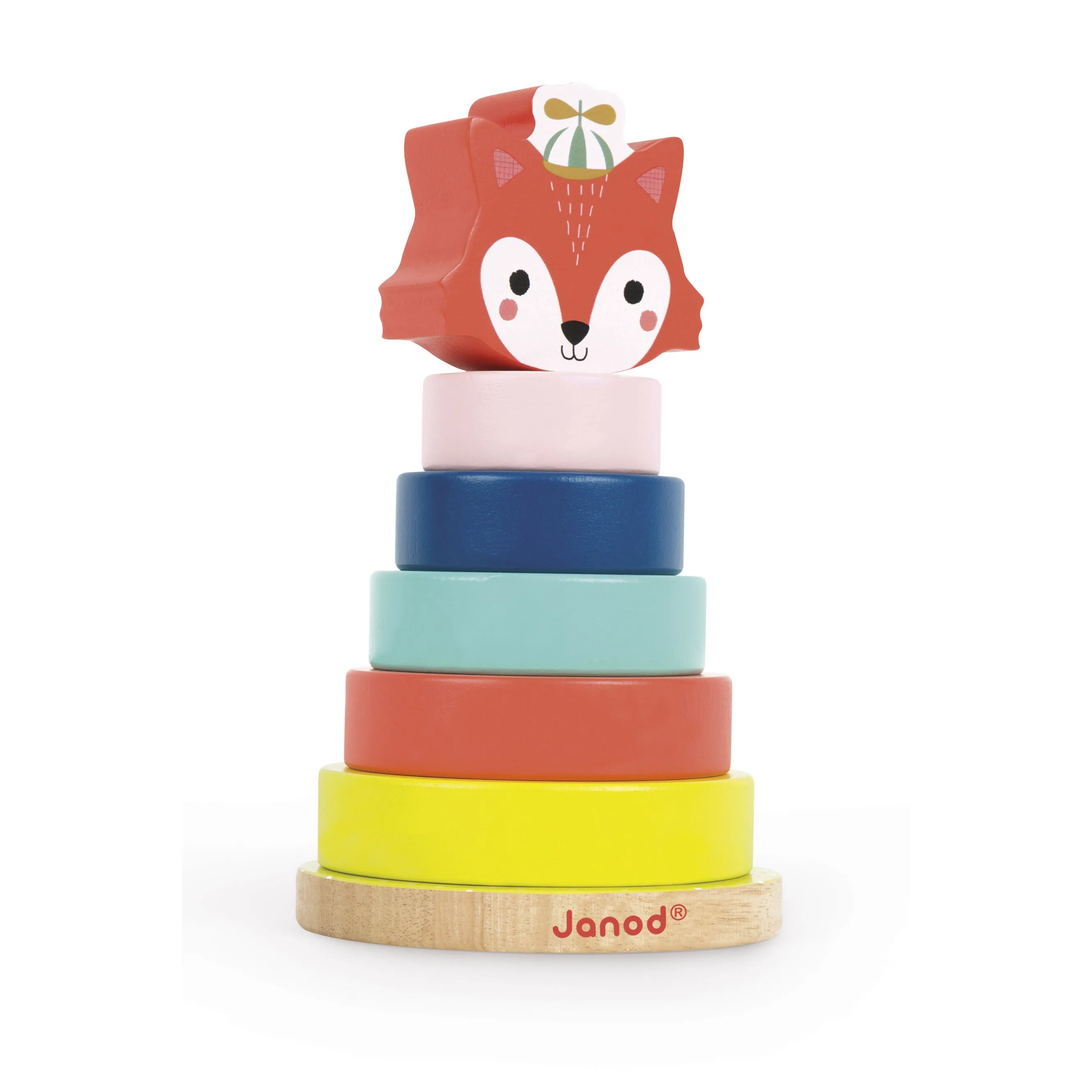 Janod Baby Forest Fox Stacker