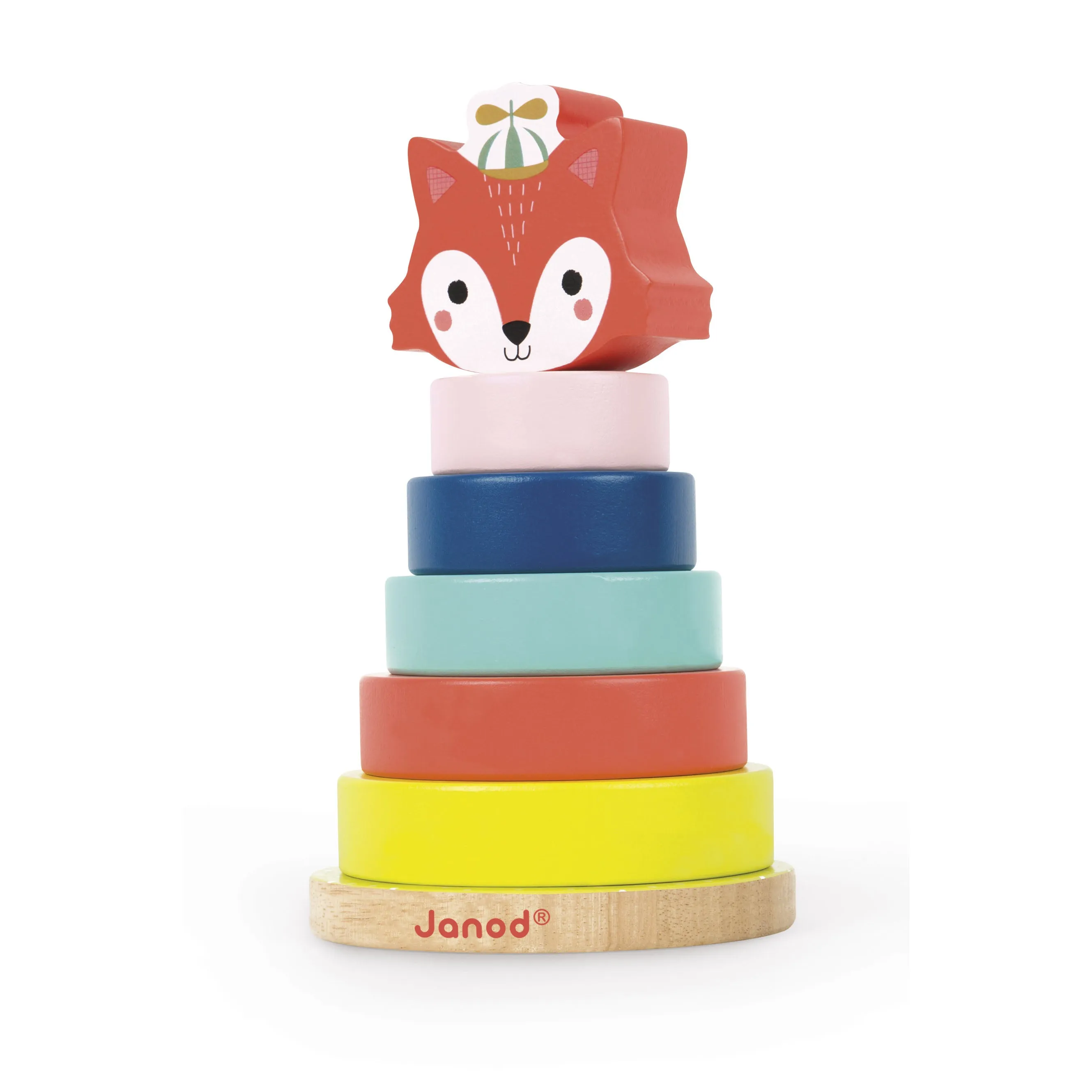 Janod Baby Forest Fox Stacker