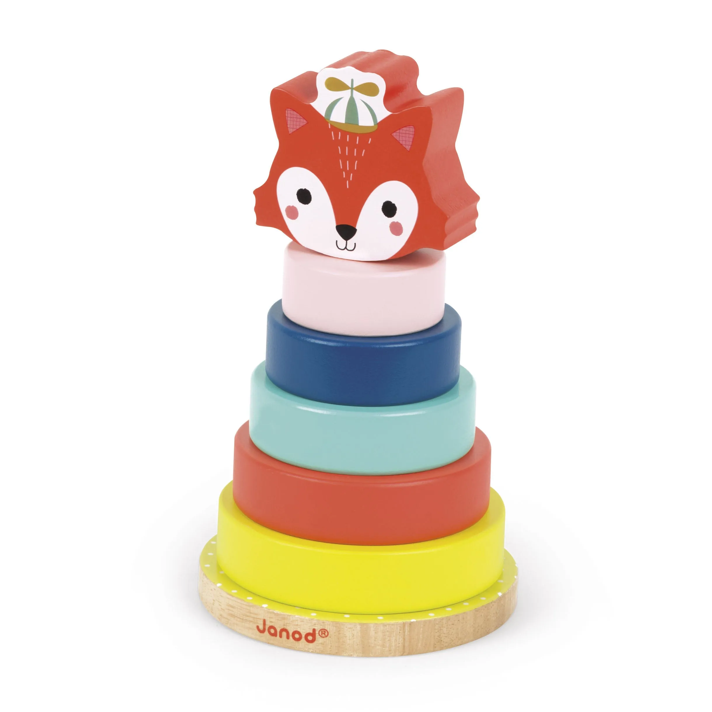 Janod Baby Forest Fox Stacker