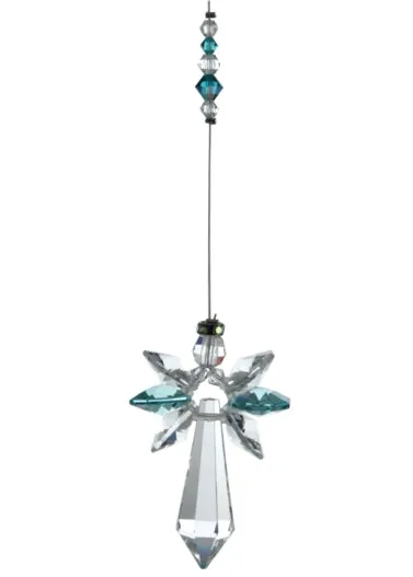 Large Crystal - Guardian Angel - Blue Zircon
