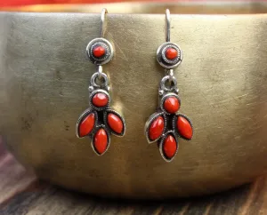Limited Edition Coral Chandelier Earrings