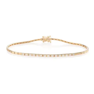 London Baguette Snake Bracelet