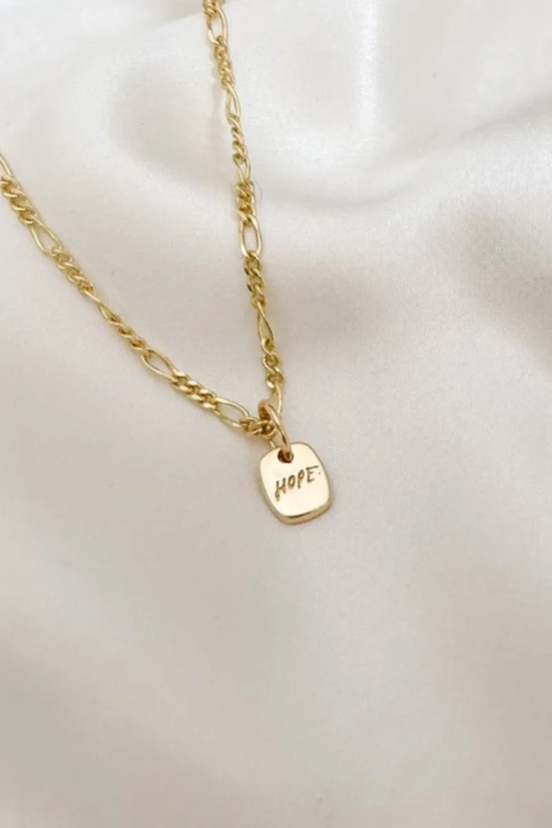 Mini Hope Pendant - Gold