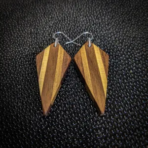 Narrow Point Dangle Earrings