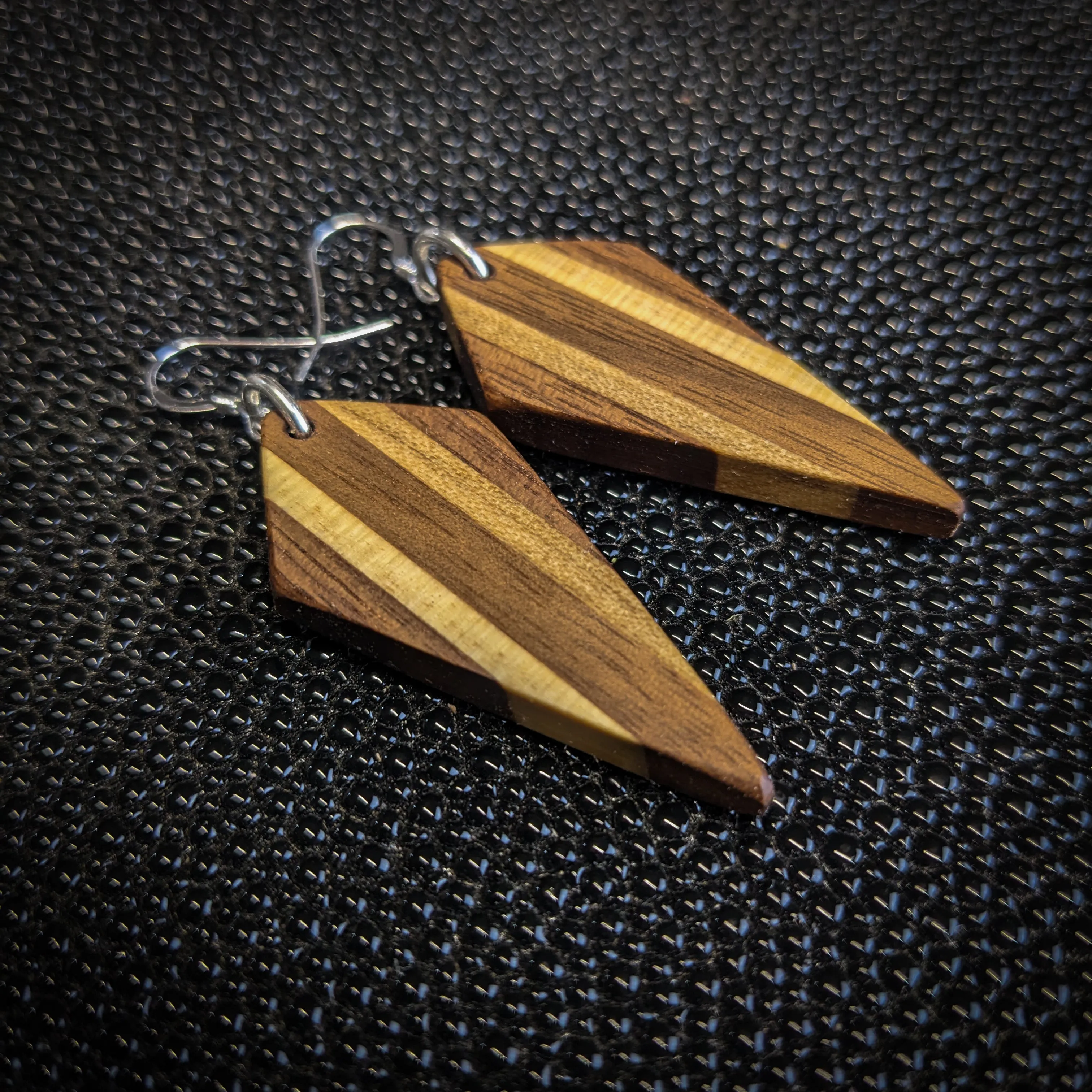 Narrow Point Dangle Earrings