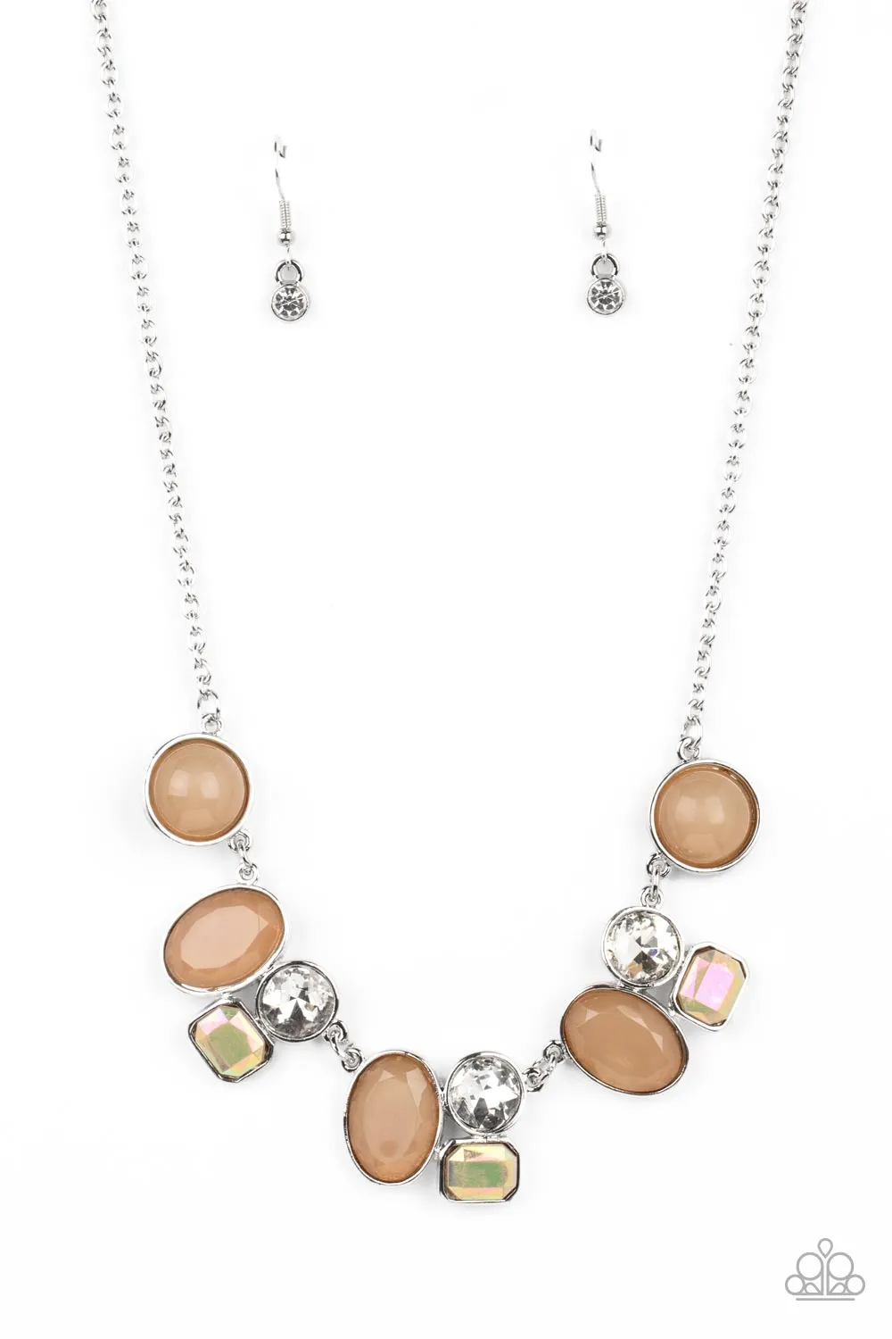 Necklace Fantasy World - Brown N2358