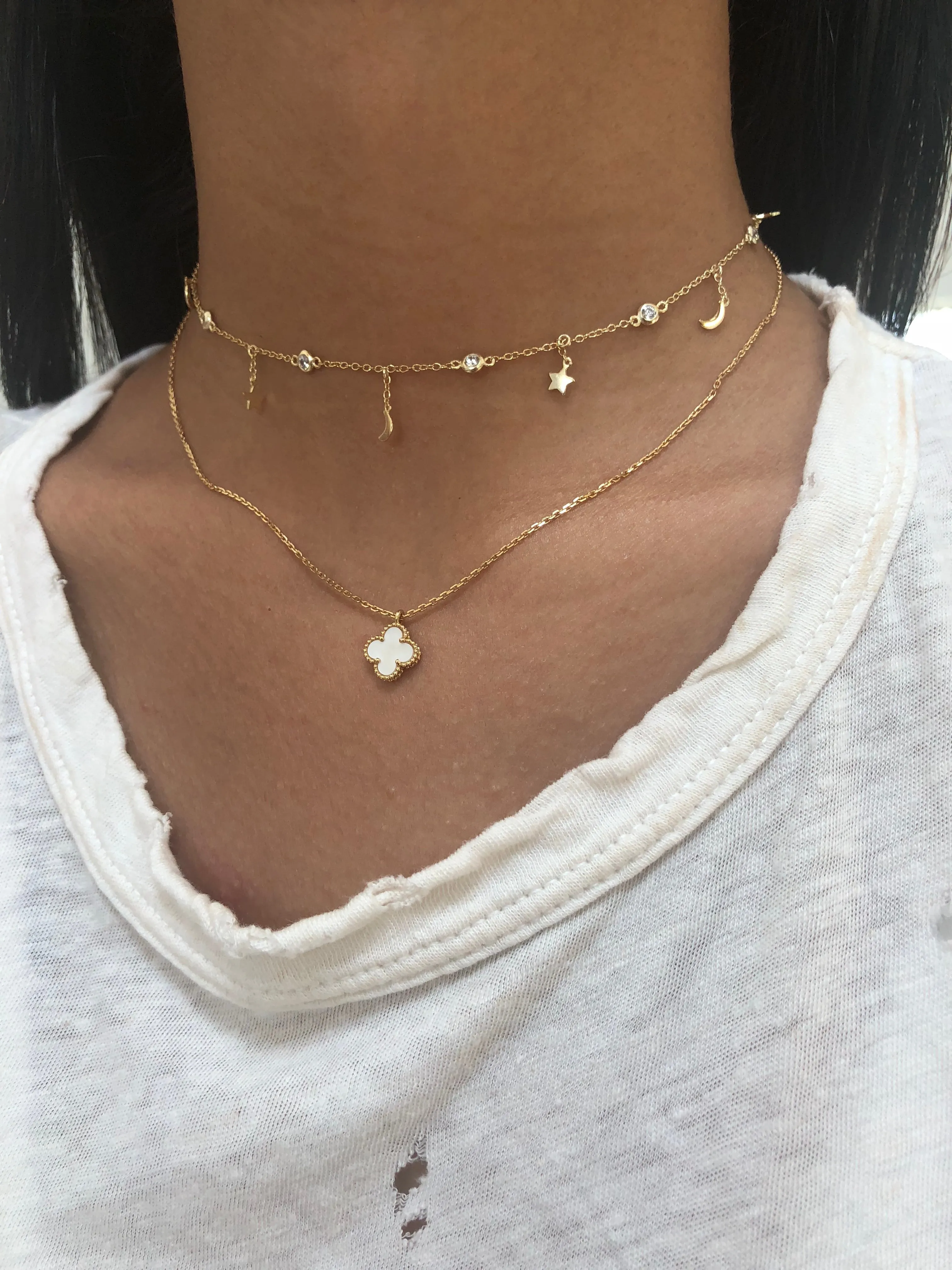 Olivia Star x Moon Choker