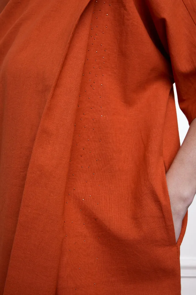 Orange dress Kate